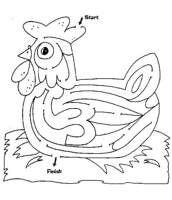 Labyrint 2 fargelegging