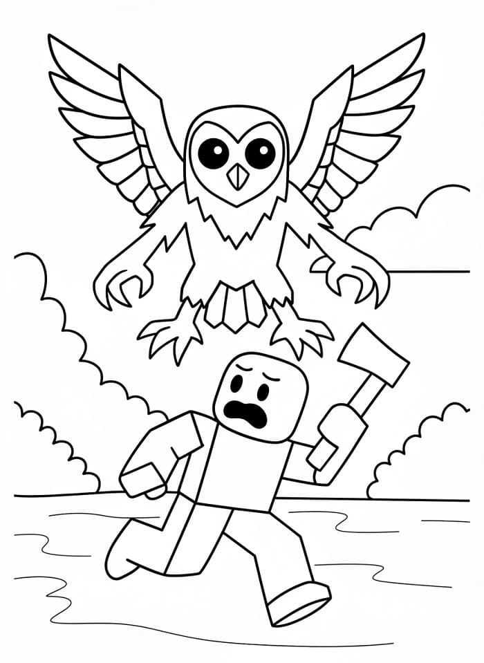 Lett 99 Netter i Skogen fargelegging