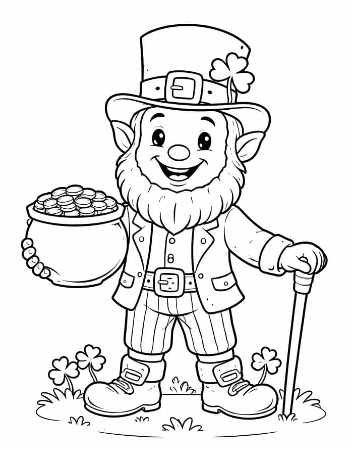 Leprechaun fargelegging