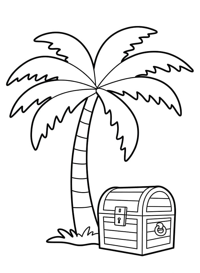 Palme gratis fargelegging