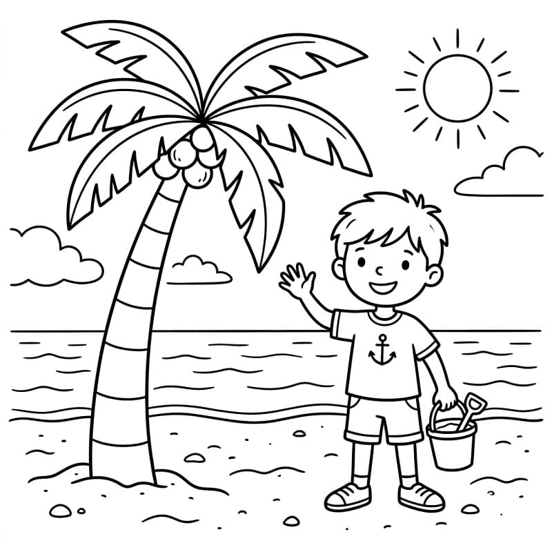 Perfekt palme fargelegging