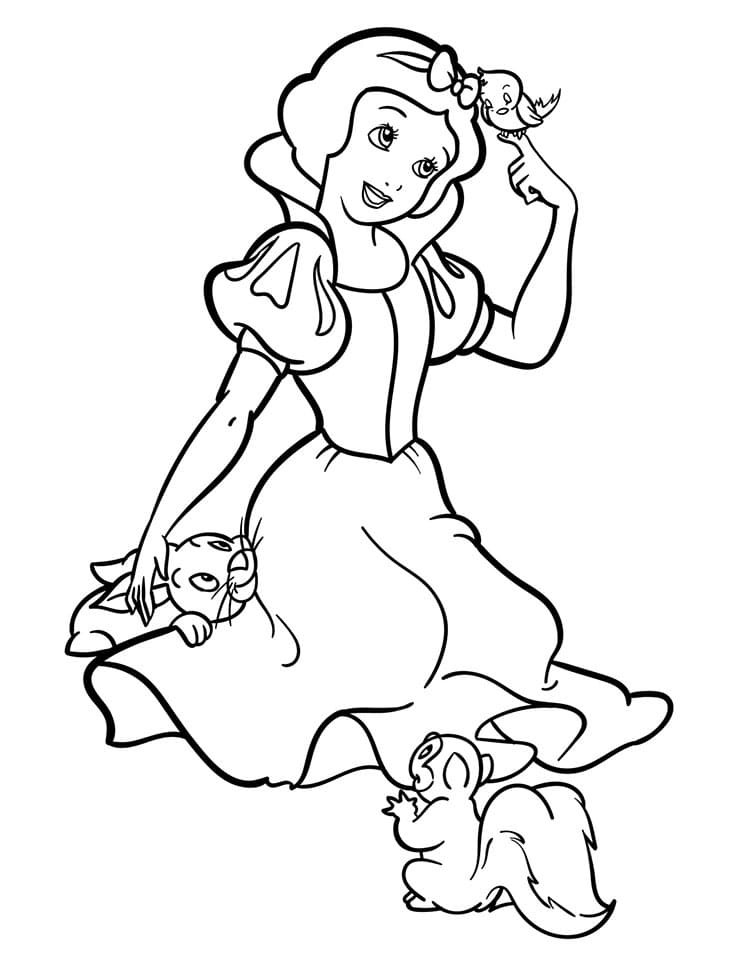 Prinsesse for 1-åringer fargelegging