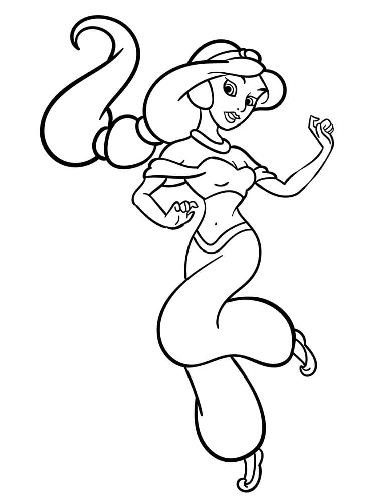 Prinsesse for 5-åringer fargelegging