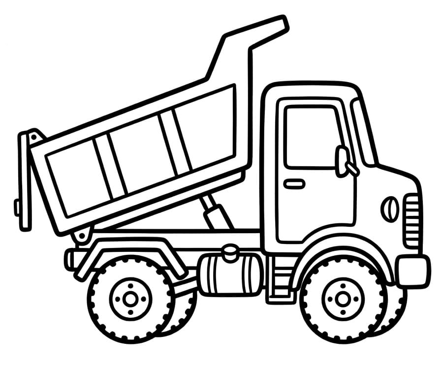 Skriv ut Dumper fargelegging