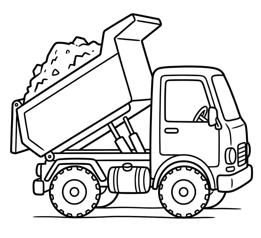 Stor Dumper fargelegging