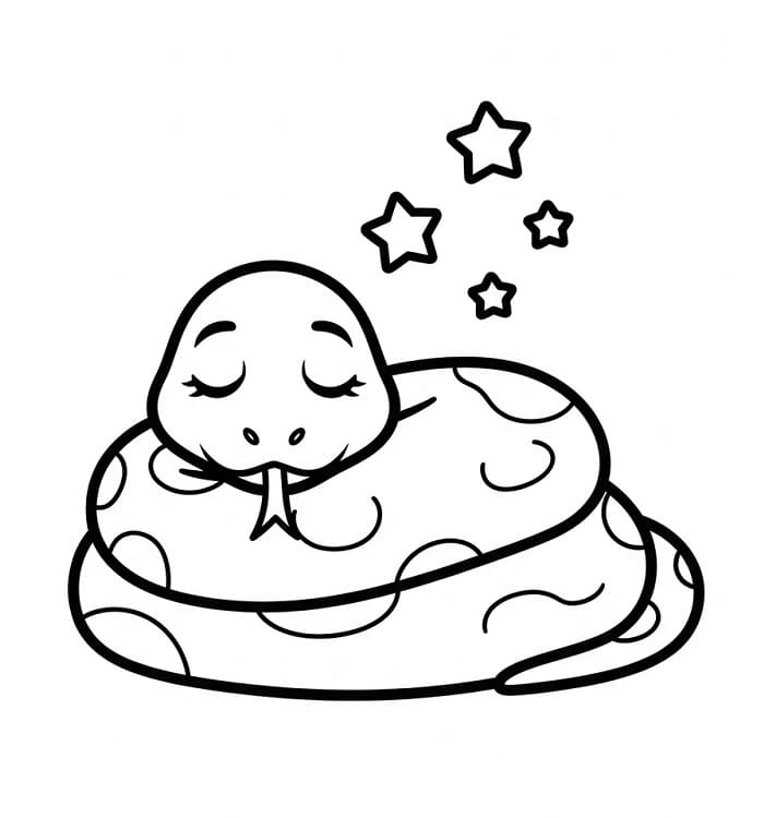 Tøff Slange fargelegging