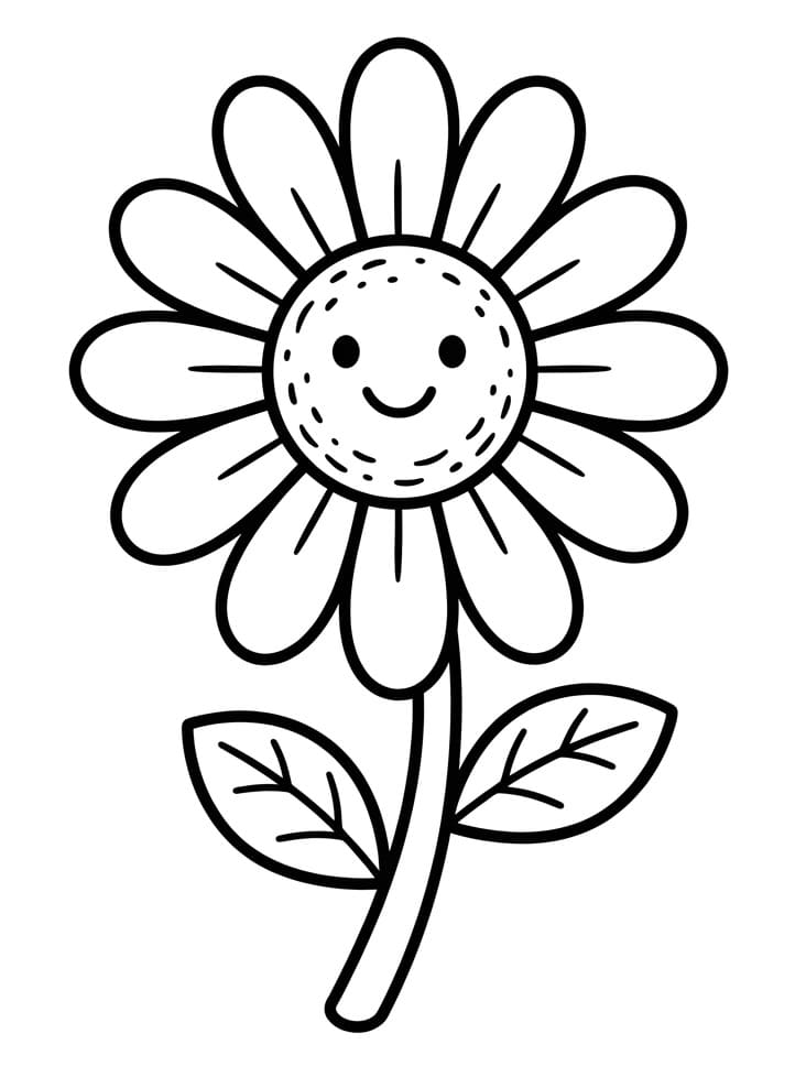 Tusenfrydblomst fargelegging