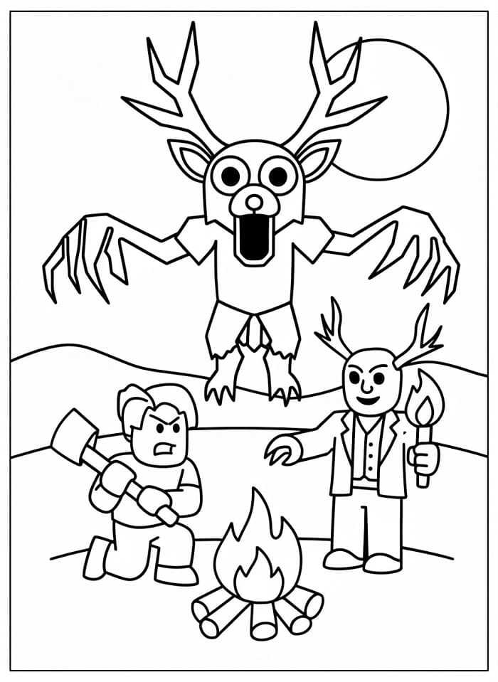 Utrolig 99 Netter i Skogen fargelegging