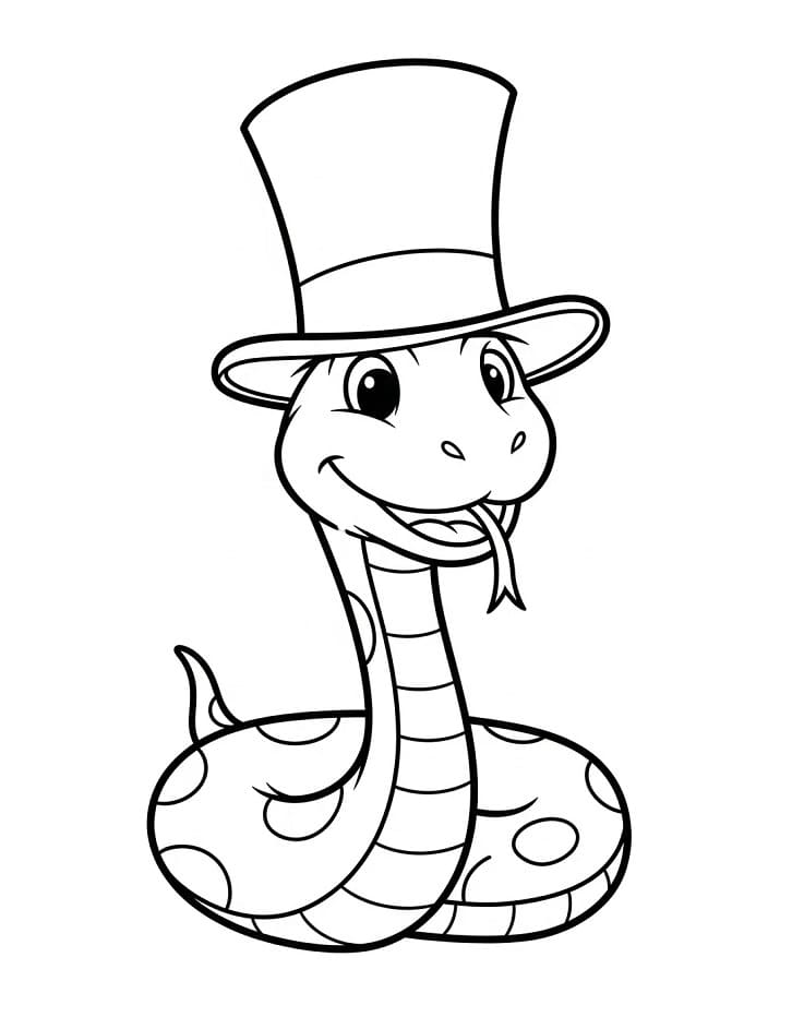 Utrolig Slange fargelegging