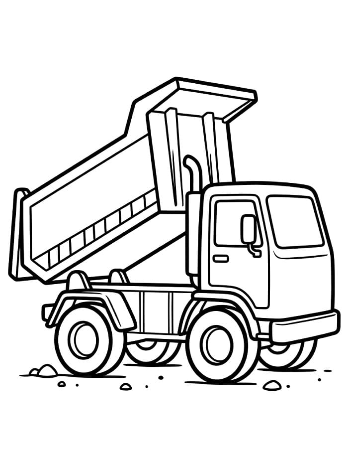 Utskriftbar Dumper fargelegging