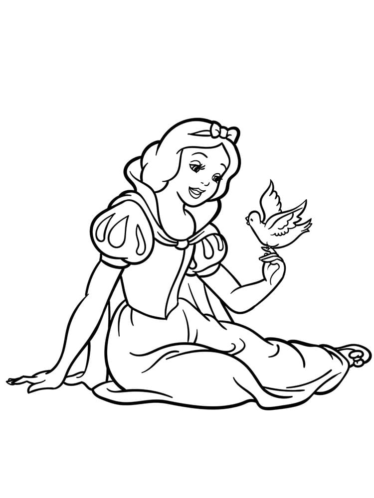 Utskriftbar gratis Prinsesse fargelegging