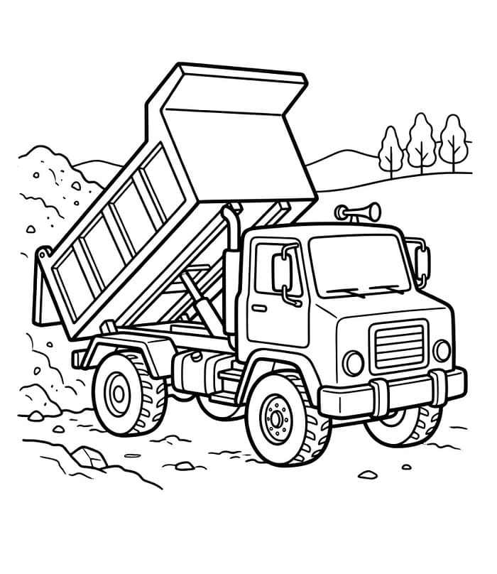 Vanlig Dumper fargelegging