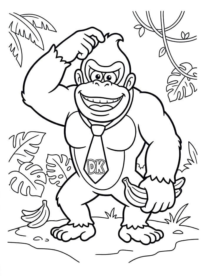 Donkey Kong Nintendo fargelegging
