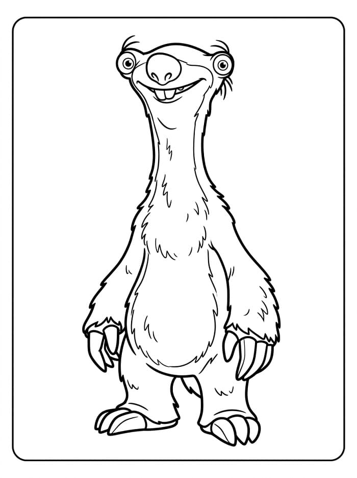 Fantastisk Istid fargelegging