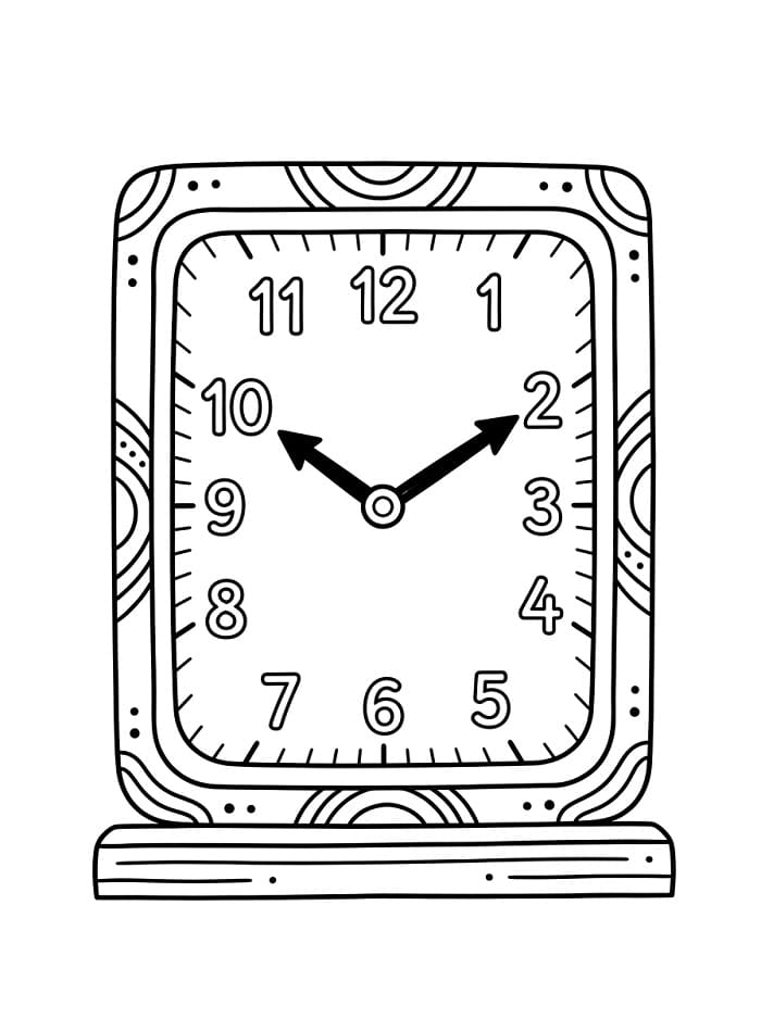 Fin klokke fargelegging
