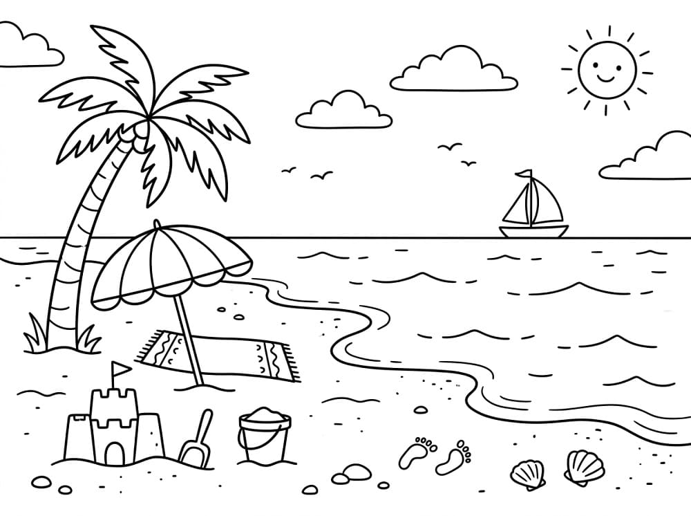 Fin landskap fargelegging