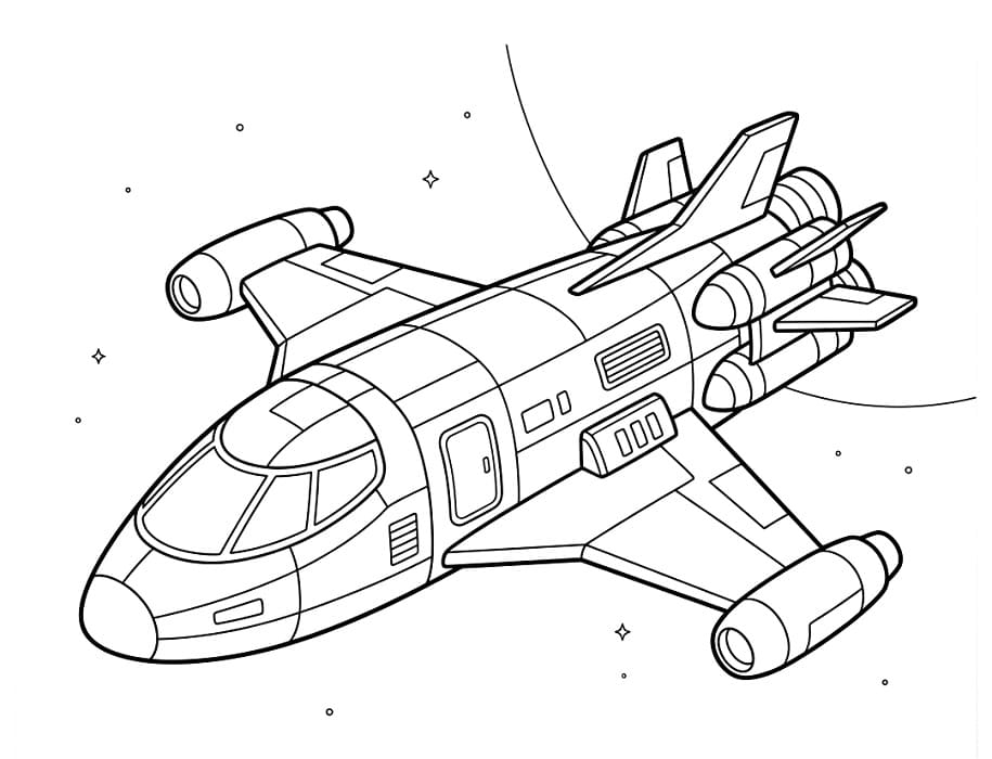 Romskip Fargelegging