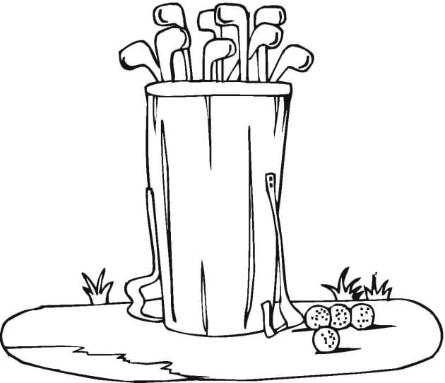 Golfkøller fargelegging