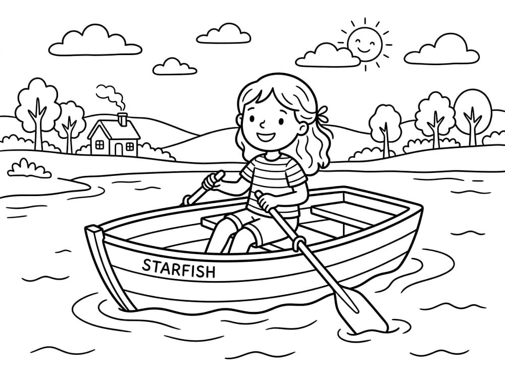 Grunnleggende båt fargelegging