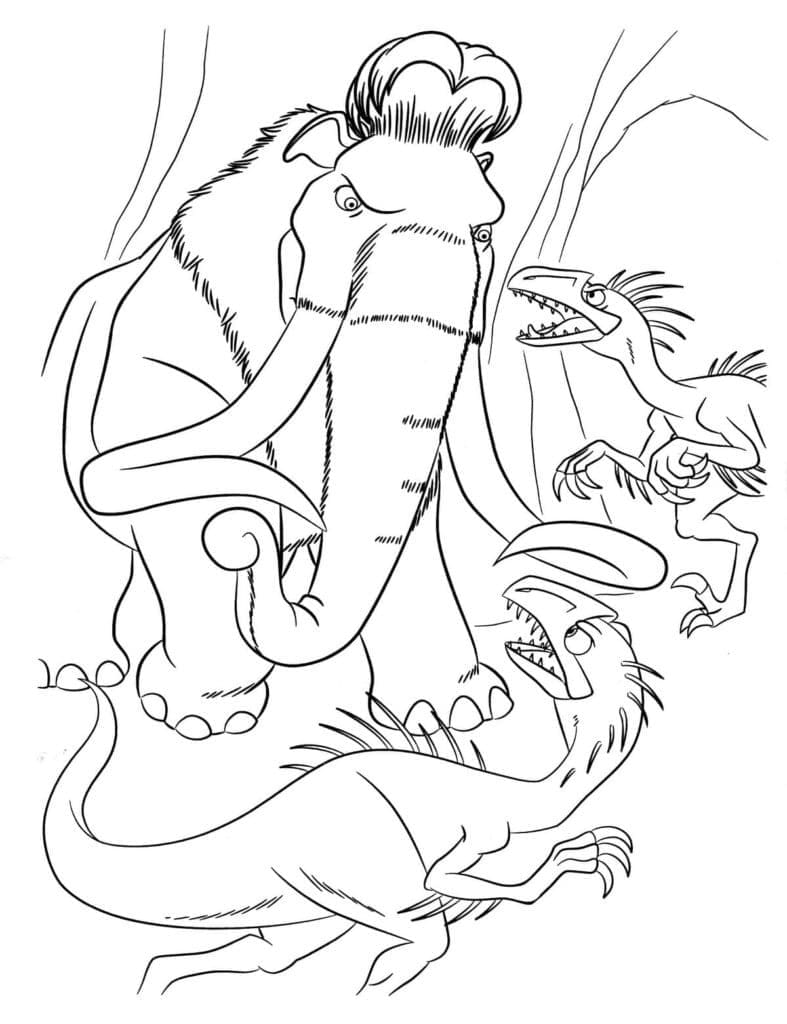 Istid bilde fargelegging