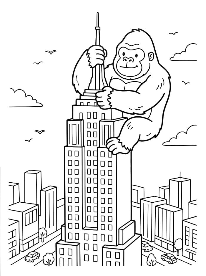 Lett King Kong fargelegging