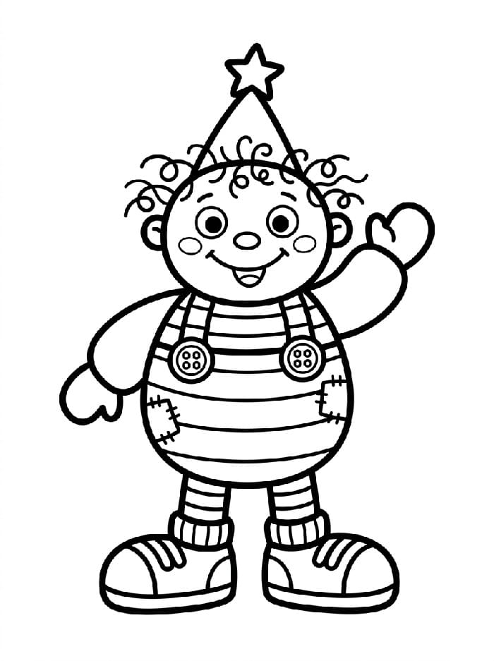 Perfekt dukke fargelegging