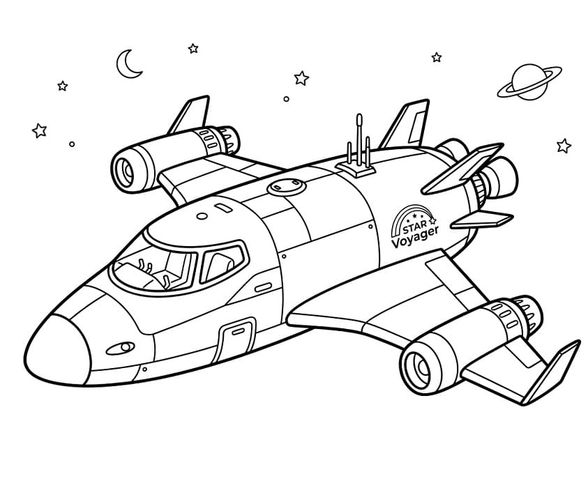 Perfekt romskip fargelegging