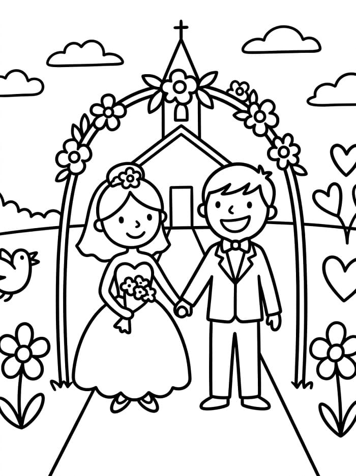 Bryllup Fargelegging