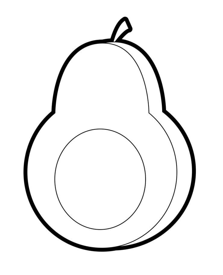Kostnadsfri avokado fargelegging