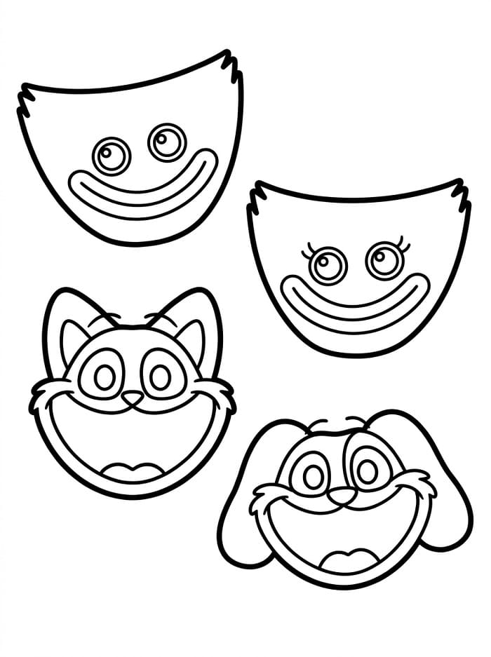 Lille Smiling Critters fargelegging