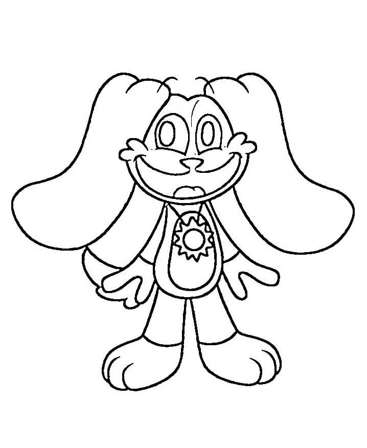 Smiling Critters for 5-åringer fargelegging