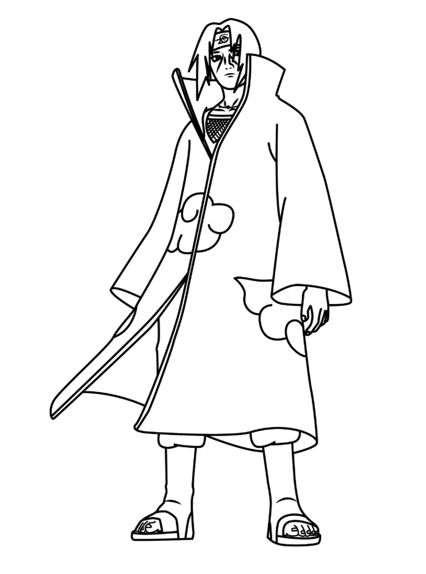 Anime Itachi fargelegging