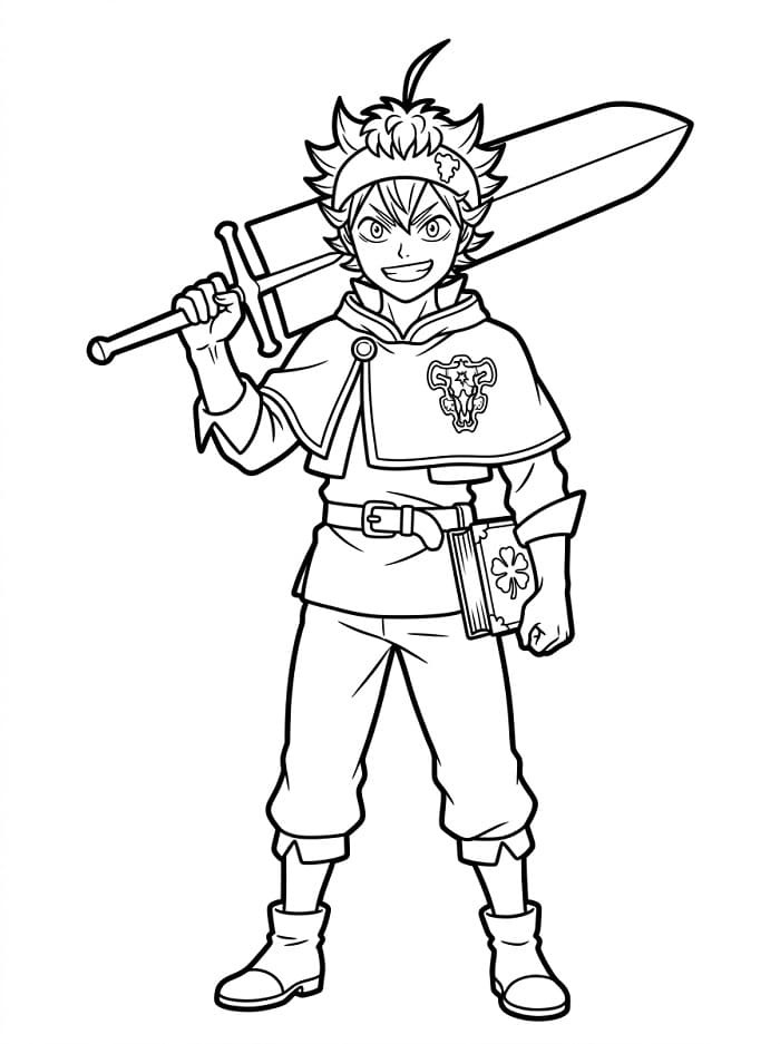 Black Clover Anime fargelegging
