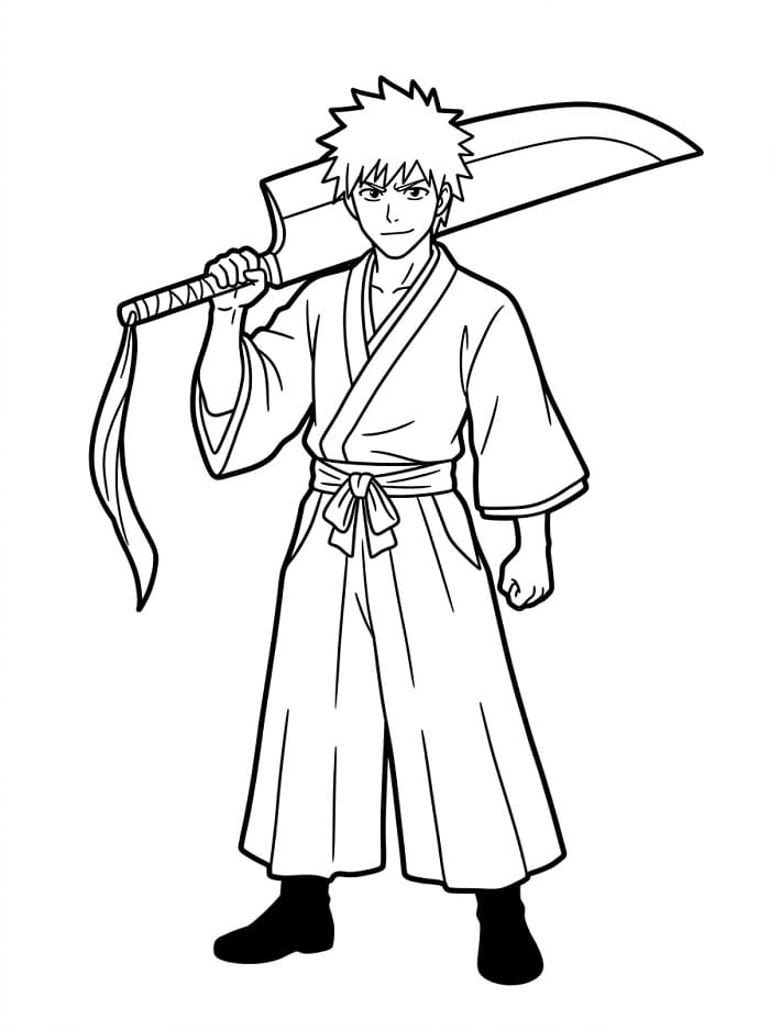Bleach utskriftbar fargelegging