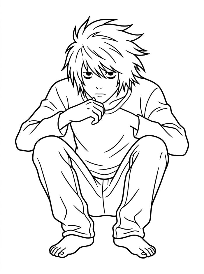 Death Note uten kostnad fargelegging