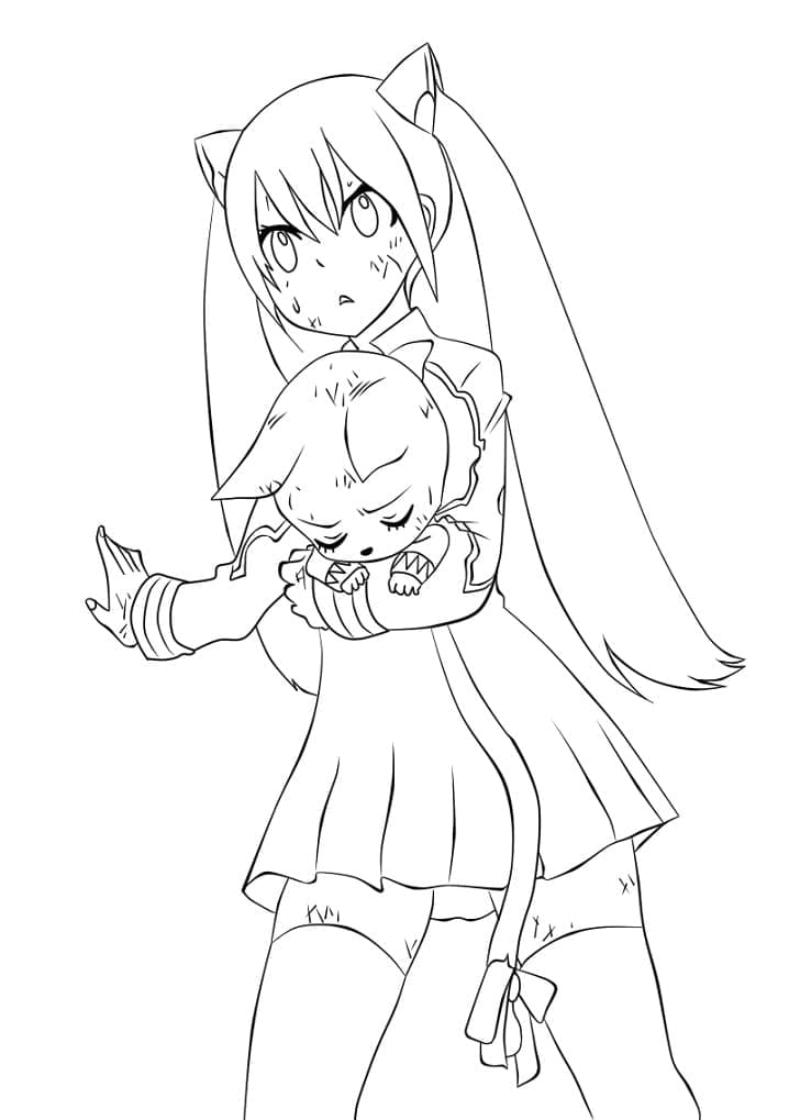 Fairy Tail 1 fargelegging
