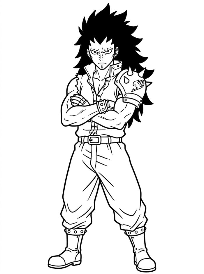 Fairy Tail utskriftbart bilde fargelegging