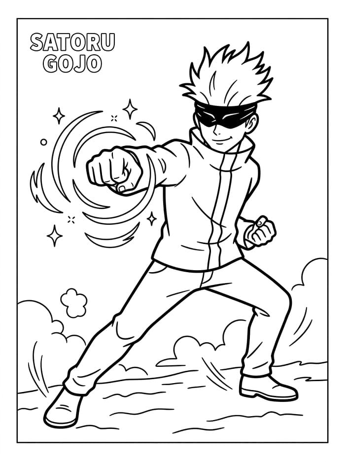 Satoru Gojo Fargelegging