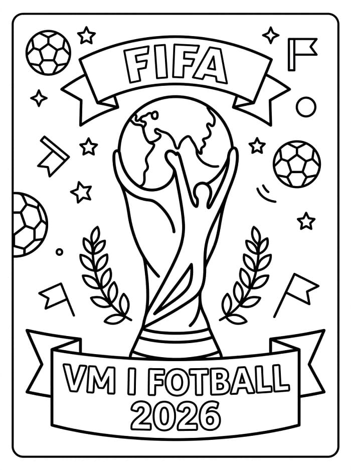 Fifa VM 2026 fargelegging