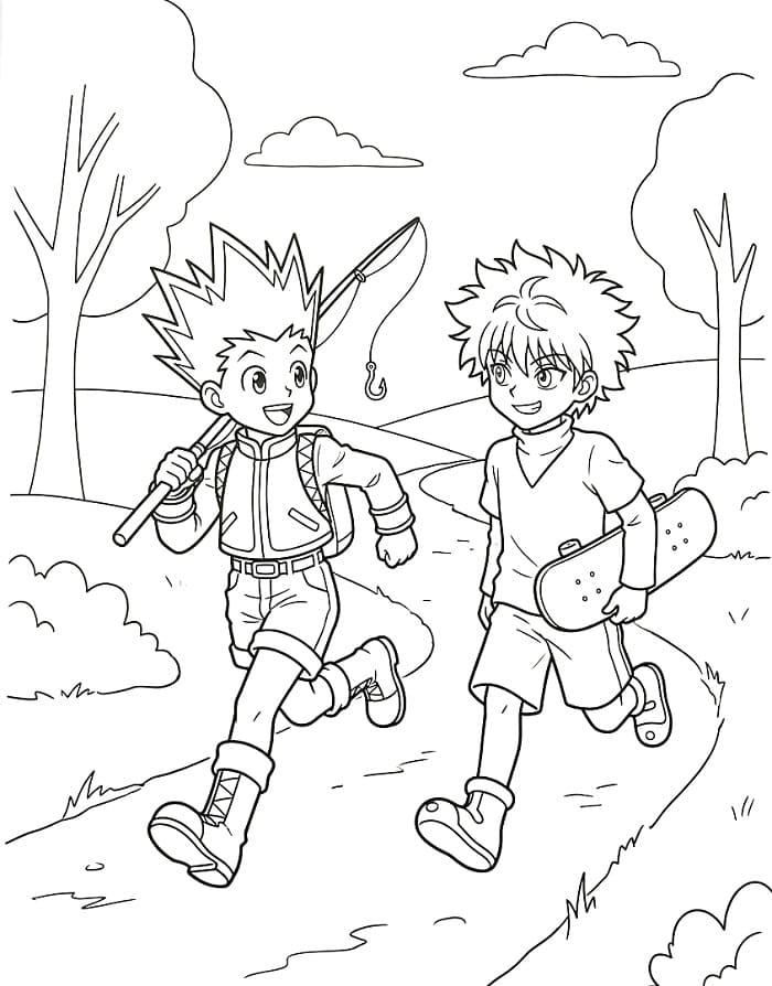Hunter x Hunter Fargelegging