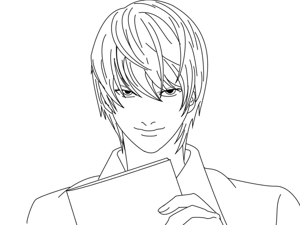 Gratis Death Note for barn fargelegging