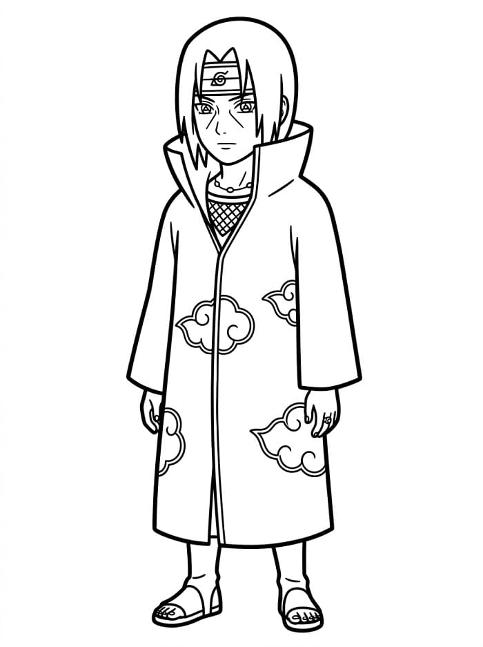 Itachi Uchiha Fargelegging
