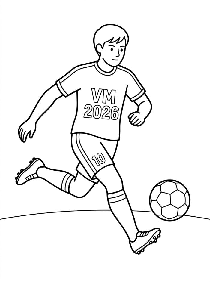 Gratis VM 2026 fargelegging