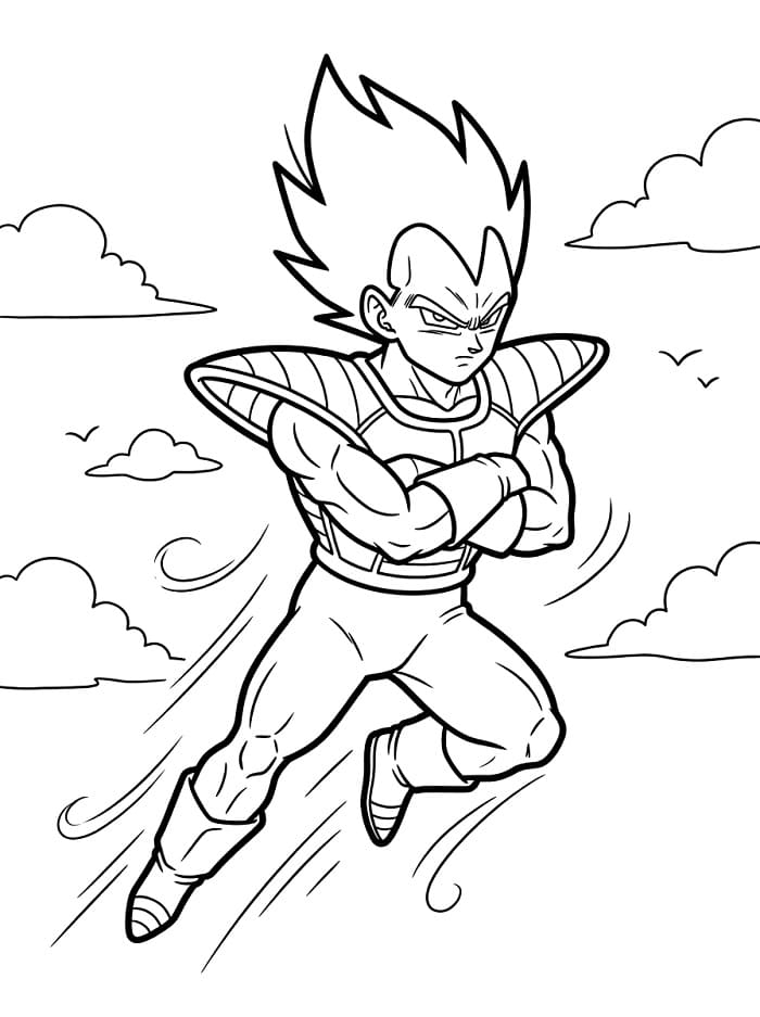 Grunnleggende Vegeta fargelegging