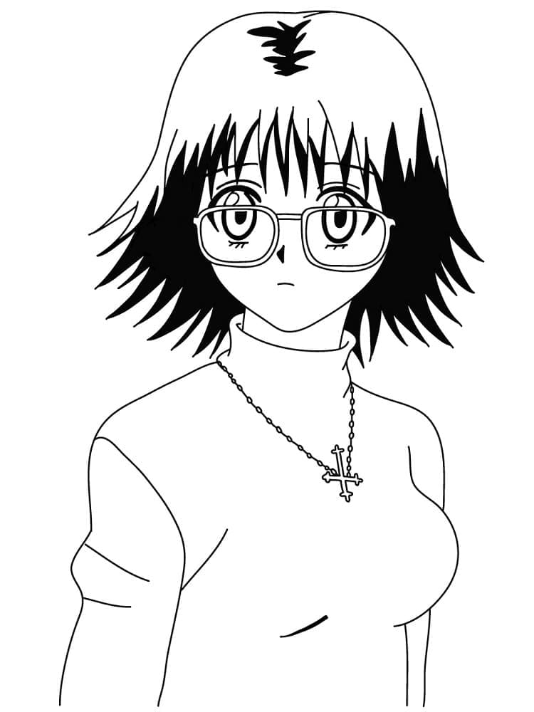 Hunter x Hunter utskriftbart bilde fargelegging