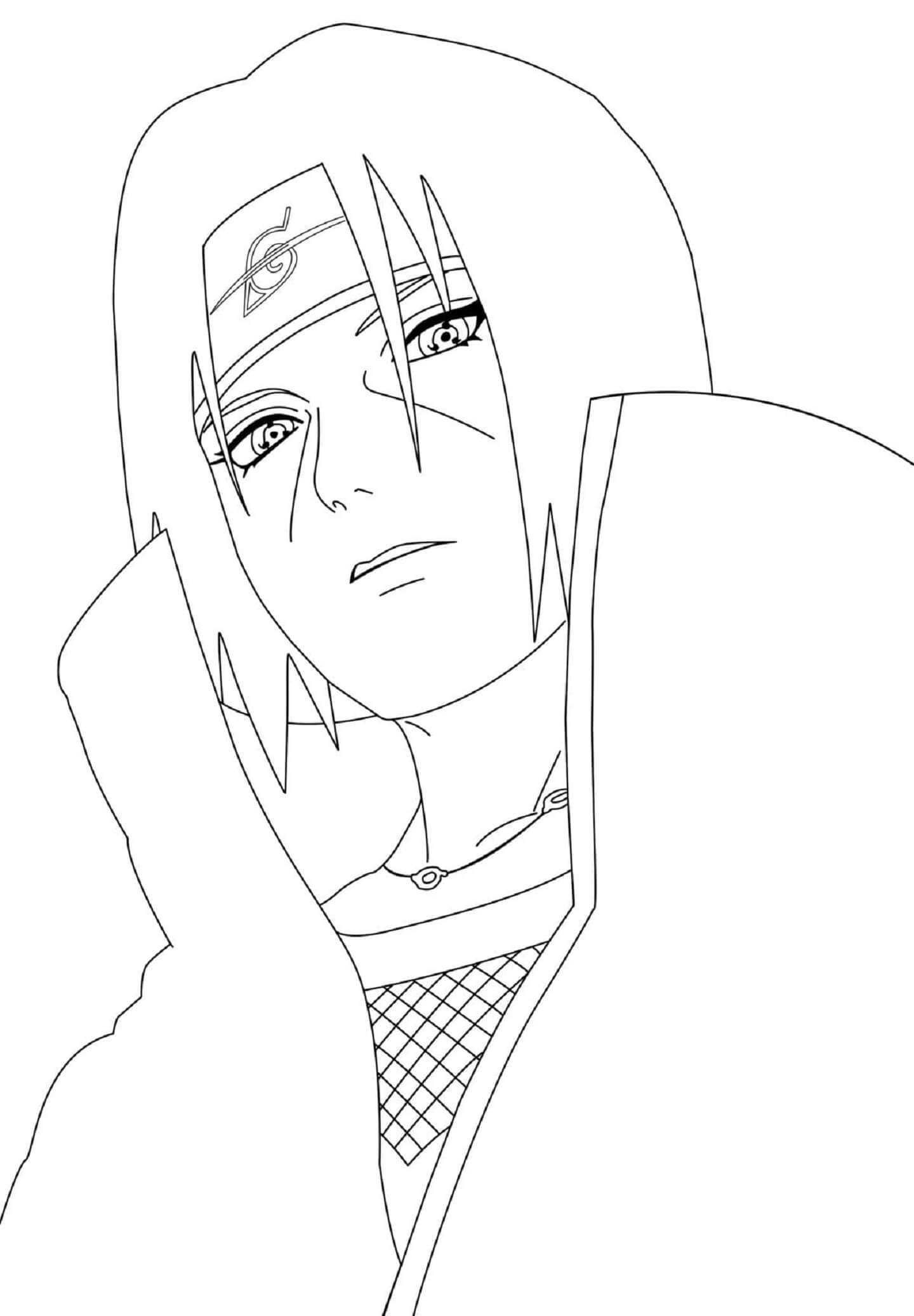 Itachi i Naruto fargelegging
