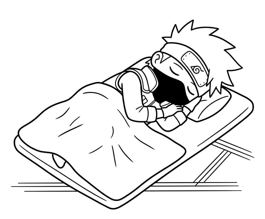 Kakashi sover fargelegging