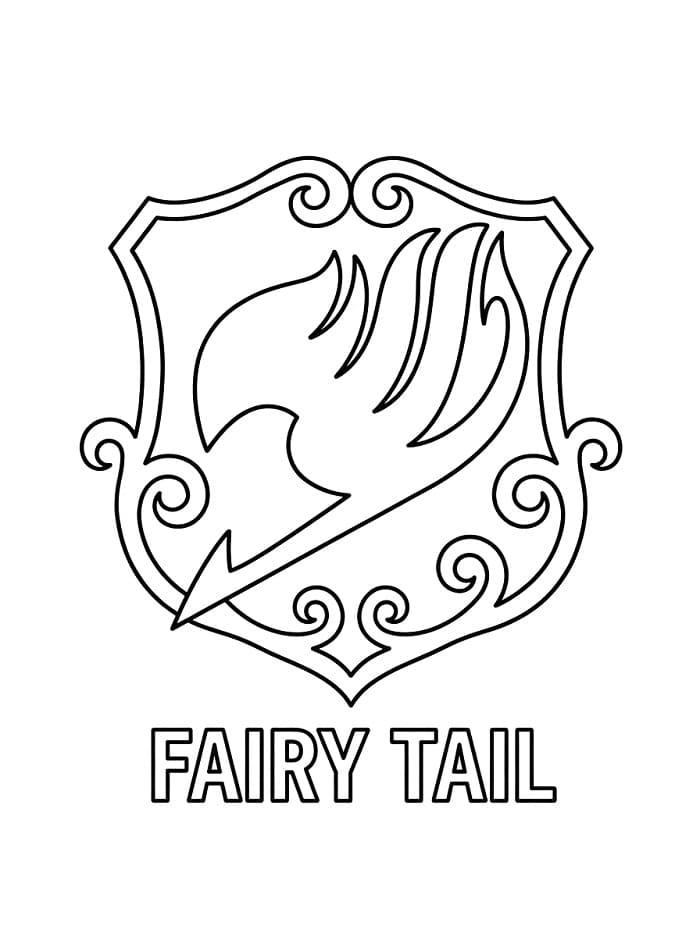 Karakter i Fairy Tail fargelegging