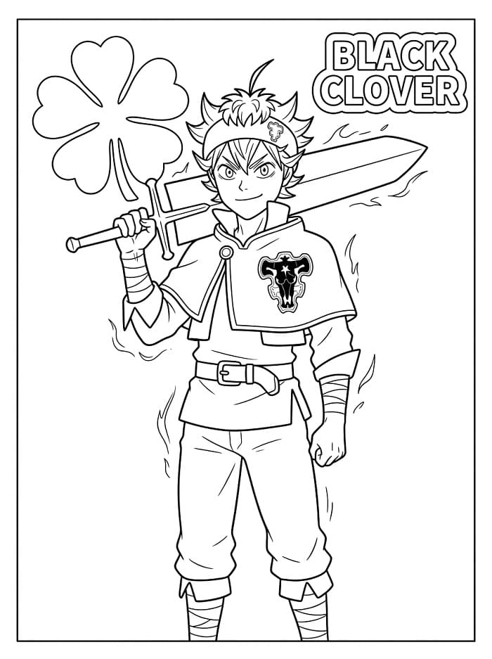 Black Clover fargelegging