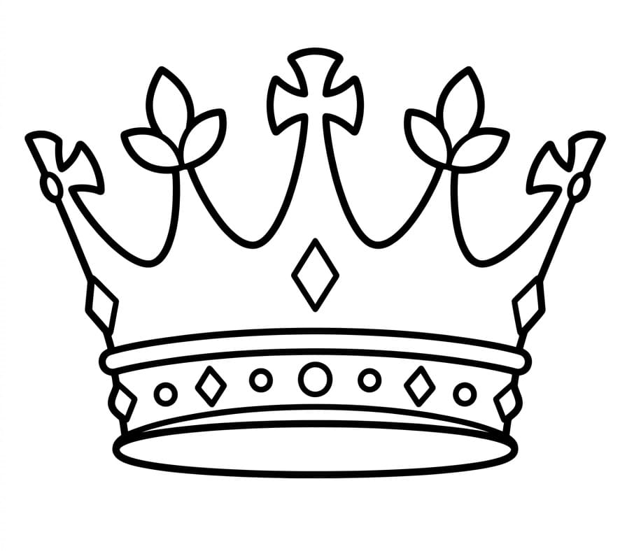 Kongekrone fargelegging